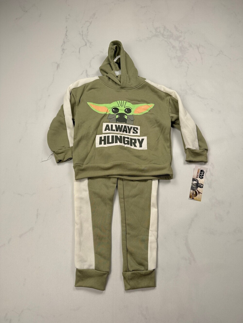 Star Wars Always Hoodie Green Modern Streetwear - Boys 4